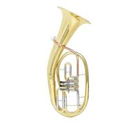 Professional Euphonium Gold Silver Phosphor Bronze B Flat Major Tenor Euphonium Three Key Wind Instrument(5)