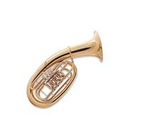 Professional Euphonium Three-flat-key Euphonium Four-flat-key Euphonium Musical Instrument B Flat Beginner Grade Examination Performance Band(Four-flat-key)