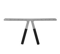 Professional Eyebrow Ruler for Tattoo & Permanent Makeup, Microblading Stencil with 3-Point Positioning, Eyebrow Measuring & Shaping Tool for Symmetrical Caliper Design
