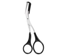 Professional Eyebrow Scissors Eyebrow Trimmer Eyebrow Remover Shaping Cut Comb Eyebrow Shaving Scissors Comb Hair Remover Beauty Tool with Non Slip Finger Grips for Men Women