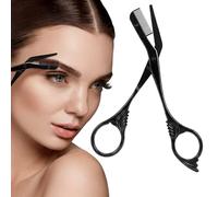 Professional Eyebrow Scissors Stainless Steel with Comb for Men Women