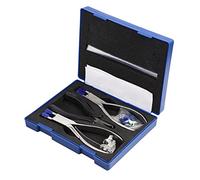 Professional Eyeglasses Plier Set Rimless Disassembly Glasses Frames Optical Tools Kit Durable Stainless Steel Plier for Home Repair with Blue Plastic Case 550g