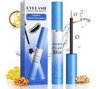 Professional Eyelash Enhancer Serum with Natural Botanicals & Peptides in 4ml Tube - For Lengthened, Thickened & Strengthened Lashes Using Precision Fine-Tip Applicator for Targeted Nourishment &