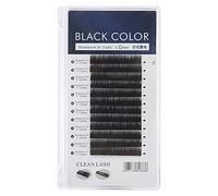 Professional Eyelash Extension False Eyelash Silk Protein Grafting False Lashes Set Clear Root Soft Comfortable Easy To Use For Daily Makeup Party Stage 12 Rows Per Box (12MM)