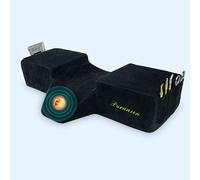 Professional Eyelash Extension Neck Pillow, Memory Foam Lash Pillow, Beauty Pillow for an Eyelash Extension Kit, Ergonomic Design Neck Support with Lash Organizer Pockets, Fits Any Lash Bed (Black)