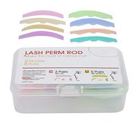Professional Eyelash Perming Pad Silicone Eyelashes Curler Rods Lashes Lift Shield Tool High Quality Safe Durable Reusable for Salon and Home Use 8 Pairs 2 Sizes Multiple Colors