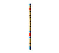 Professional F Natural 7 Holes 14 Inch Medium Right Hand Bamboo Flute/Bansuri With Free Carry Bag By Indian Collectible