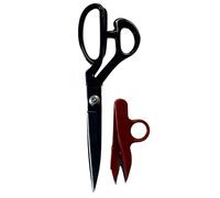 Professional Fabric Scissors 9'' & Small Scissors |2 Pcs Heavy Duty Sewing Scissor with High Carbon Steel Blade for Tailoring Crafts Industrial Strength Use