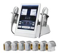 Professional Face Lifting Machine 7D HIFU Skin Tightening and Body Slimming Machine, 15-Inch HD Touchscreen, with 7 Replacement Heads, Anti-Aging Device