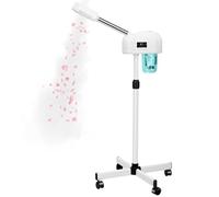 Professional Facial Steamer with Hot Spray, Ozone LCD Touch Screen, for Spa & Home, White