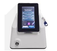 Professional Facial Treatment Beauty Device, High Frequency Red Blood Removal Device, With 980nm Probe And Ice Hammer, 15ms-100ms Pulse Output And 650nm Indicating Light Wavelength, For Home Salon