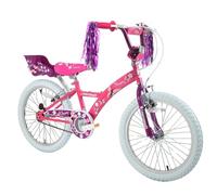 Professional Fairy 18" Wheel Girls Kids Bike Pink Purple Dolly Seat Tassels Age 6 Years +
