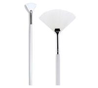 PROFESSIONAL FAN MASK BRUSH - R&M Professional Medium Fan FACIAL MASK SKINCARE BRUSH Blusher Highlighter Makeup Brush