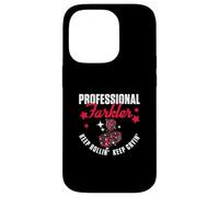 Professional Farkler Keep Rollin' Keep Cryin' Farkle Players Case for iPhone 14 Pro
