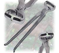 Professional Farrier Hoof Nipper Trimmer Half Rounded Jaws 12" compact Tools