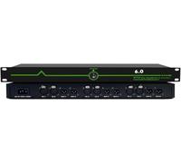 Professional Feedback Suppressor, 12 Segments of High Fidelity Retention/Level 5 Digital Anti-Squealing, 6-in-6 Out Microphone Feedback Frequency Shifter, for Performance Stage Conference.