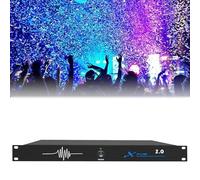 Professional Feedback Suppressor, Anti-Howling Microphone Frequency Shifter, Eliminator with 12 Segments, High Sound Fidelity for Stages and Conferences