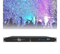 Professional Feedback Suppressor for Microphones, Anti-Howling Frequency Shifter, 5-Level Digital Auto Suppression, 2/4/6 Channel Options, Clear Audio for Stages, Conferences & Live Events 6in6out