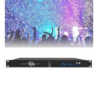 Professional Feedback Suppressor for Microphones, Anti-Howling Frequency Shifter, 5-Level Digital Auto Suppression, 2/4/6 Channel Options, Clear Audio for Stages, Conferences & Live Events 2in2out