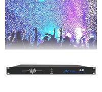 Professional Feedback Suppressor for Microphones, Anti-Howling Frequency Shifter, 5-Level Digital Auto Suppression, 2/4/6 Channel Options, Clear Audio for Stages, Conferences & Live Events 4in4out