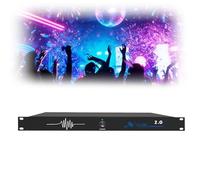 Professional Feedback Suppressor for Microphones, Anti-Howling Frequency Shifter, Audio Processor, for Performance Stage KTV Conference Music Room 2 in 2out 2.0