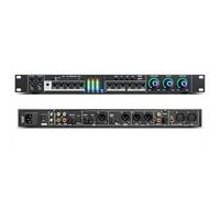 Professional Feedback Suppressor, KTV Digital Pre-stage Effector, with 6-Band Parameter Balance Adjustment, 5 Mic Input, Bluetooth Audio Input, for Home Karaoke, Stage, Performance