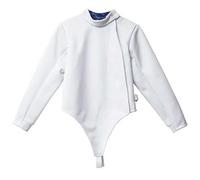 Professional Fencing Jacket, 350N Fencing Uniform, Ice Silk Material, Puncture-Resistant and Durable, Suitable for Foil/Epée/Sabre Training(56#,Right-handed)