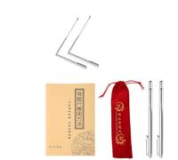 Professional Field Energy Probes Rod Find Utilities Metals Treasure Finding Paranormal Energy Lost Items Dowsing Rods with Handles Copper for Water