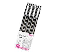Professional Fine Liner Waterproof Drawing Pen for Artists Beginner Students Sketching Drawing Cartoon Art Illustrations Needle Tip Pencils