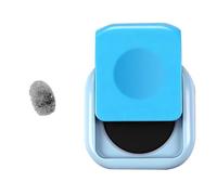 Professional Fingerprint Inks Pad Fast Drying Business Stamp Inkpad for Documents Verification and Banking Clear Fingerprint