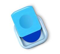 Professional Fingerprint Inks Pad Fast Drying Business Stamp Inkpad for Documents Verification and Banking Fingerprint Inks Pad