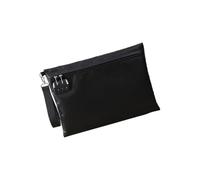 Professional Fireproofs File Bag with Spacious Compartment Organize Legal Paper Cash Valuables Fiberglass Texture Documents Holder