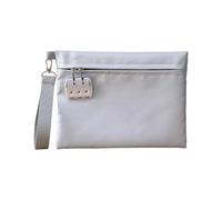 Professional Fireproofs File Bag with Spacious Compartment Organize Legal Paper Cash Valuables Fiberglass Texture Fireproof Document Bag