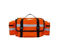 Professional First Responder Bag,Medical Trauma Bag with Reflective,Large Capacity First Aid Medical Bag (Orange)