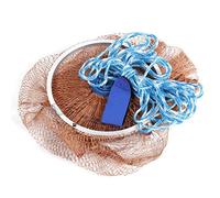 Professional Fishing Net Heavy Duty Nylon Hand Cast Throw Net with Zinc Sinker for Saltwater Freshwater Fishing 2.4m or 3.6m Diameter Durable Bait Fish Net for Anglers (3.6m)