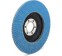 Professional Flap Grinding Discs 10pcs Ø 115mm, Grain 80, Blue Inox Fan Discs | Sanding Sheets for Metal & Stainless Steel