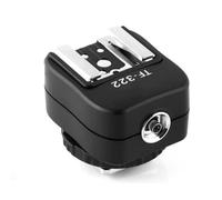 Professional Flashing Hot Shoe Mount Adapter TF322 Flashing Hot Shoe Adapter For SB900 SB800 SB600 SB80 SB50 SB30