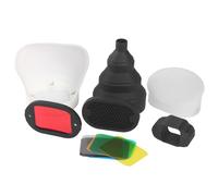 Professional Flashing Light Snoot Reflective Light Beam Color Filter Base for Portraits Products and Wedding Photography Portrait Lighting Tool