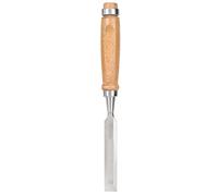 Professional Flat Chisel Woodworking Tool with Chrome Vanadium Steel 16mm Width and Comfortable Wooden Handle for Carpentry Wood Carving and DIY Projects Durable Hand Tool