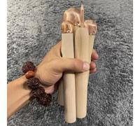 Professional Flint Knapping Tool Kit with Copper Boppers and Pressure Flaker for Stone Age Crafting