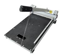 Professional Floor Cutting Machine for Laminate, Vinyl & Parquet, 340mm Cutting Width, 550x500mm Panel, Rubber Base
