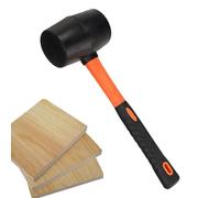 Professional Flooring Gap Repair Tool Kit, Iron Hand Floor Crack Fixer with Rubber Hammer Suction Cup Pads, Quiet Repair Tool for Composite Wood Laminate Flooring DIY Renovation