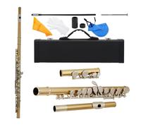 Professional Flute for Adults 16 Hole Closed Hole C Key Flute With E Key Woodwind Instrument(1)