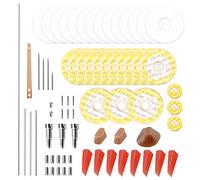 Professional Flute Repair Maintenance Tool Kit Shafts+Screws+Gaskets+Pads+Dowels+Reed Musical Instrument Accessories