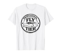 Professional Fly Tier Trout Streamer Hackle Hook Fishing T-Shirt