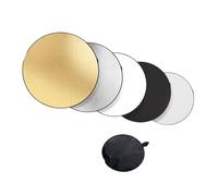 Professional Foldable Camera Reflector with 4 Adjustable Light Modifying Panel for Portraits and Product Shot Photography Light Reflector