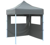 Professional Folding Party Tent 2 Sidewalls Steel Canopy Multi Colours vidaXL