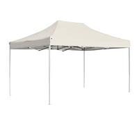 vidaXL Professional Folding Party Tent Aluminium 4.5x3 m Cream