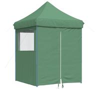 (orange, with 4 sidewalls) vidaXL Professional Folding Party Tent Outdoor Canopy Garden Pavilion Steel