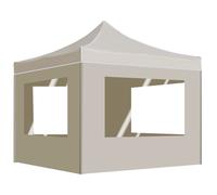 Professional Folding Party Tent with Walls Aluminium Gazebo Sunshade vidaXL